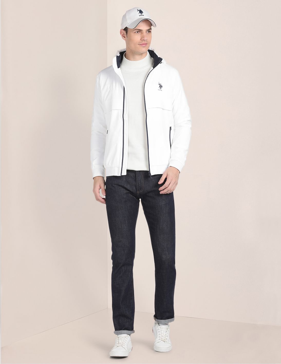 福袋安いいね半額ストア Buy U.S. Jacket Windcheater Hood Detachable Assn. Polo Clothing