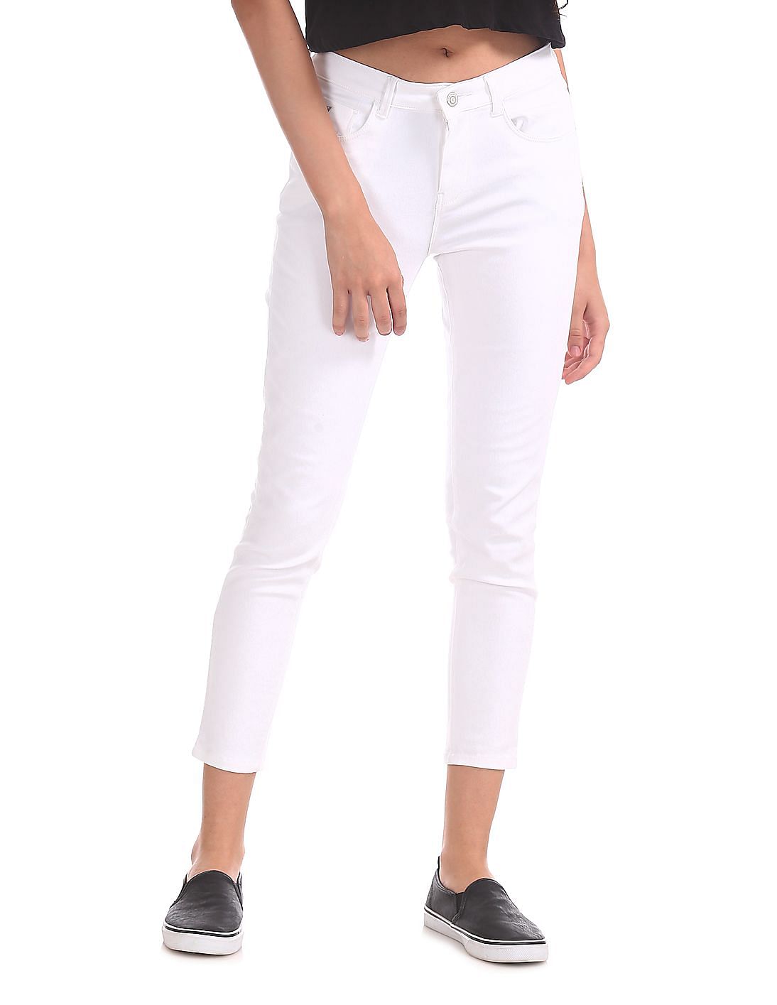 Buy Flying Machine Women Veronica Skinny Fit Mid Rise Jeans - NNNOW.com