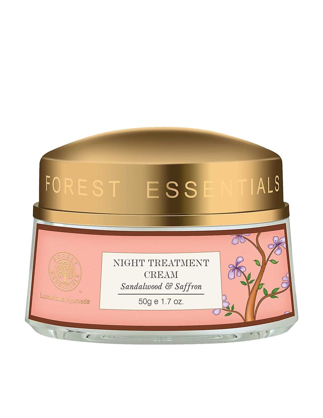 Buy FOREST ESSENTIALS Night Treatment Cream With Sandalwood And Saffron