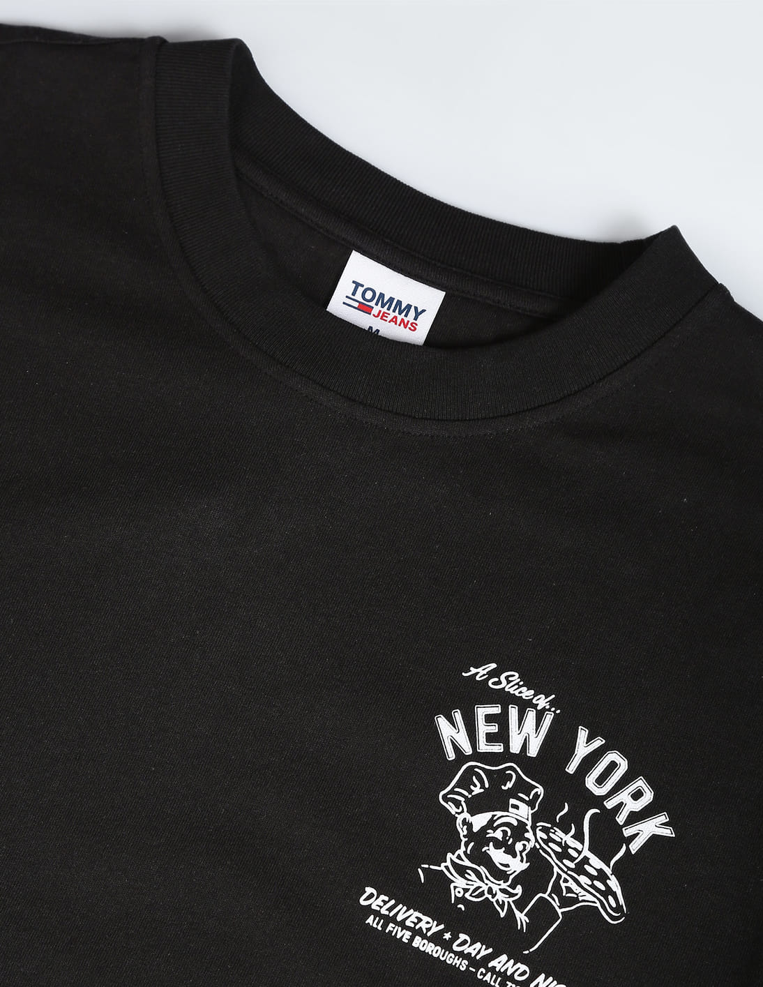 Buy Tommy Hilfiger Recycled Cotton Pizza T-Shirt - NNNOW.com