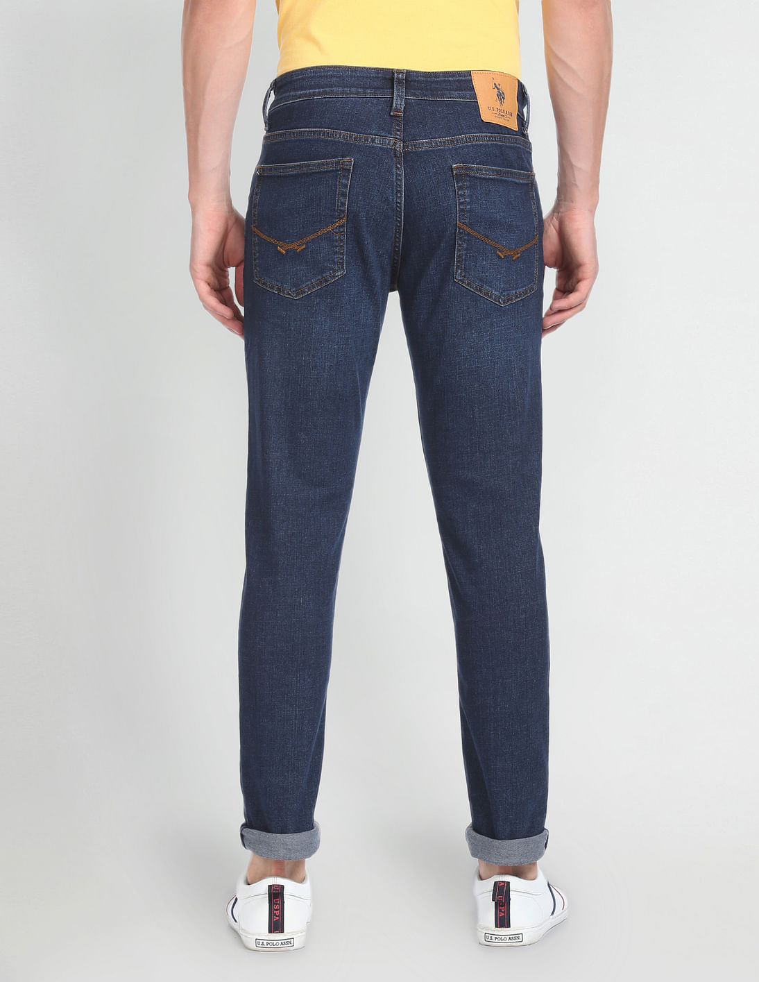 Buy U.S. Polo Assn. Denim Co. Brandon Slim Tapered Fit Blue