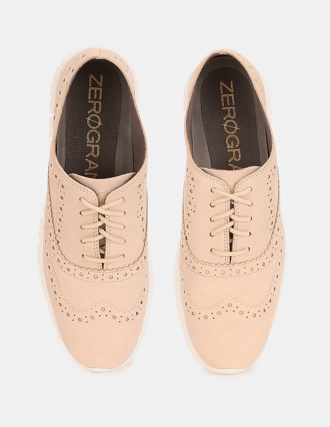 COLE HAAN ヌードレザー 7 1/2 B Cole Haan Zerogrand Laser Wingtip Oxfords - Easter Shop