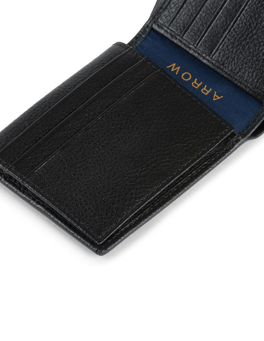 Buy Arrow Men Textured Leather Cary Wallet - NNNOW.com