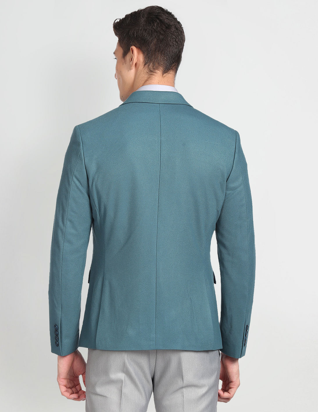 Buy Arrow Zero Calorie Slim Fit Dobby Blazer - NNNOW.com