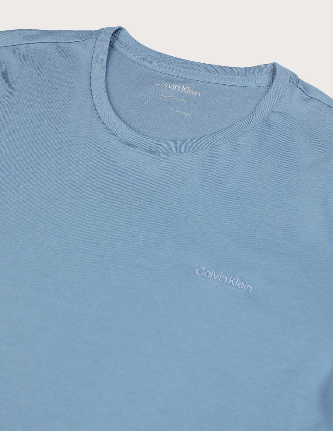 Buy Calvin Klein Jeans Solid Liquid Crew Neck T-Shirt