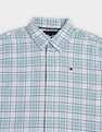 Tommy Hilfiger Kids Boys Checks Regular Fit Oxford Shirt