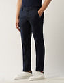Arrow Sport Dobby Slim Fit Solid Chinos