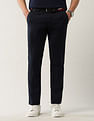 Arrow Sport Dobby Slim Fit Solid Chinos