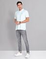 AD by Arvind Heathered COOL-IT Real Deal Polo Shirt