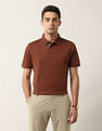 Arrow Solid Pure Cotton Polo Shirt
