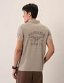 U.S. Polo Assn. Denim Co. Brand Printed Muscle Fit Polo Shirt