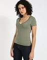 Tommy Hilfiger Solid Slim-Fit Cotton T-Shirt
