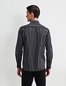 Arrow Sport Vertical Striped Twill Shirt