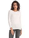U.S. Polo Assn. Women Standard Fit Raglan Sleeve T-Shirt