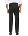 Arrow Solid Hudson Tailored Fit Trousers
