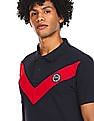 U.S. Polo Assn. Cotton Colour Block Polo Shirt