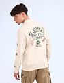 Flying Machine Relaxed Fit Graphic Printed Sweatshirt