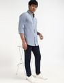 Tommy Hilfiger Checks Regular-Fit Poplin Woven Shirt