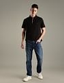Tommy Hilfiger Solid Regular-Fit Cotton Polo Shirt