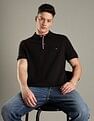 Tommy Hilfiger Solid Regular-Fit Cotton Polo Shirt