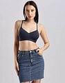 Calvin Klein Underwear Womens Blue T-shirt Bra