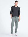 Flying Machine Solid Twill Trousers