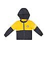 U.S. Polo Assn. Kids Colour Block Hooded Jacket