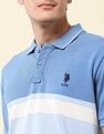 U.S. Polo Assn. Colourblocked Summer Splash Polo Shirt