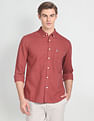 U.S. Polo Assn. Denim Co. Solid Linen Cotton Shirt