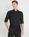 Arrow Self Design Sateen Shirt