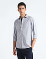 Flying Machine Gingham Check Slim Fit Shirt