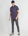 Arrow Sports Floral Cotton Polo Shirt