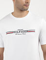 Tommy Hilfiger Brand Print Cotton T-Shirt