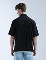 Flying Machine Seersucker Textured Color Of Home Shirt