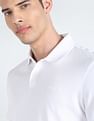 Calvin Klein Cotton Liquid Touch Solid Polo Shirt