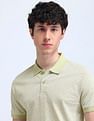 Flying Machine Cotton Geometric Printed Polo Shirt