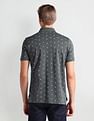 Arrow Sports All Over Print Cotton Polo Shirt