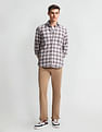 Arrow Sports Tartan Check Oxford Shirt