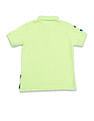 U.S. Polo Assn. Kids Boys Ribbed Collar Pique Polo Shirt