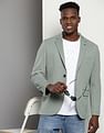 Tommy Hilfiger Notch Lapel Collar Dobby Blazer