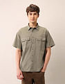 U.S. Polo Assn. Denim Co. Pure Cotton Regular Fit Twill Shirt