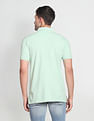 Arrow Sports Heathered Pique Knit Polo Shirt