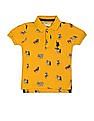 U.S. Polo Assn. Kids Pure Cotton All Over Print Polo Shirt