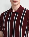 Arrow Sport Vertical Striped Regular Polo Shirt