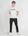 U.S. Polo Assn. Denim Co. Crew Neck Brand Print Heathered T-Shirt