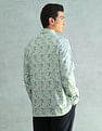 Arrow Newyork Slim Fit Smart Printed Shirt