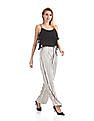 U.S. Polo Assn. Women Regular Fit Striped Trousers