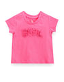 U.S. Polo Assn. Kids Girls Petal Logo Cotton T-Shirt