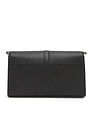Tommy Hilfiger Solid Black Pu Sling Bag