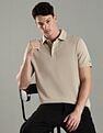 Tommy Hilfiger Solid Regular Fit Cotton Polo T-Shirt